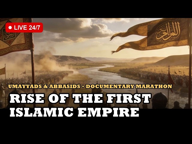 🔴 Rise of Islamic Empires: Umayyads & Abbasids | Documentary Marathon 24/7 LIVE