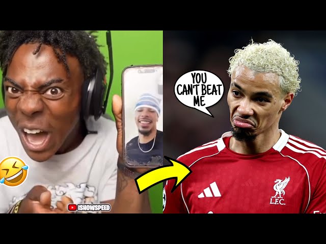 CRAZY Moment IShowSpeed Challenges Ekitike For A FIFA Game🔥