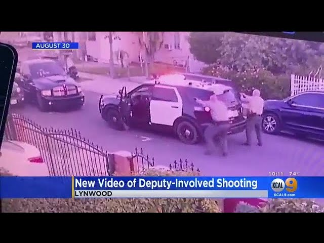 Caught On Camera: Shootout Between LA County Sheriff's Deputies And Robbery Suspects In Lynwood