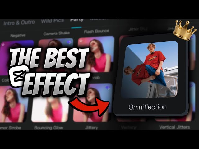 The Best CapCut Free CapCut Effect | Omniflection Effect Tutorial 