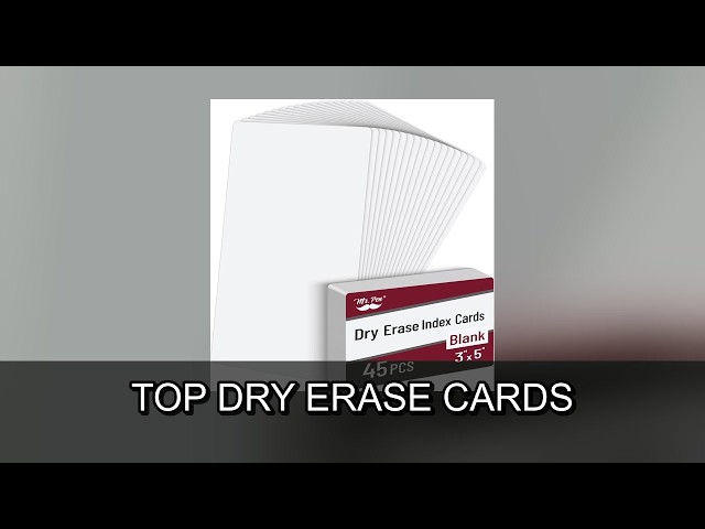Top 5 Dry Erase Flash Cards of 2026