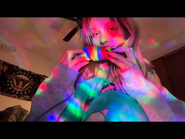 🌈🐌Rainbow Snail ASMR🐌🌈