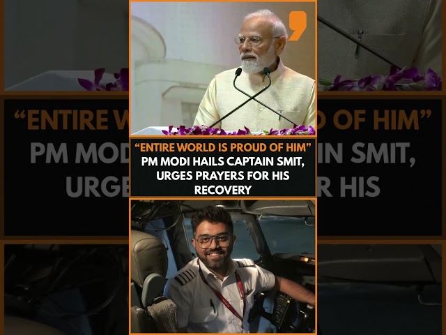 PM Modi Praises Captain Smit, Says His Courage Has Made India Proud | Flydubai Crisis
