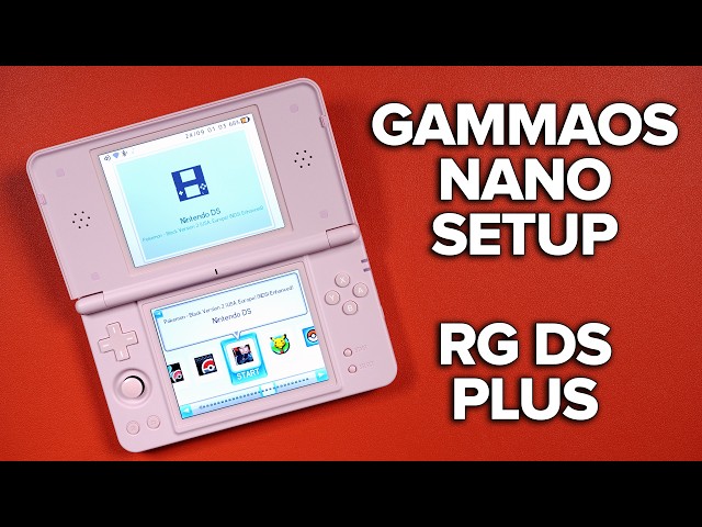 GammaOS Nano makes the RG DS Plus WAY BETTER! (Setup & Showcase)
