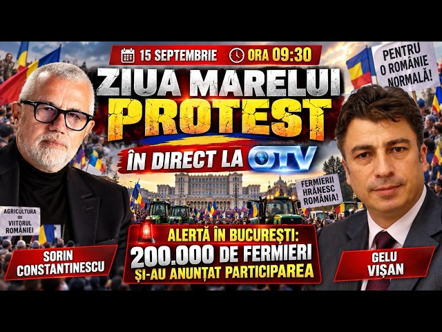 ZIUA MARELUI PROTEST -SORIN CONSTANTINESCU -GELU VISAN