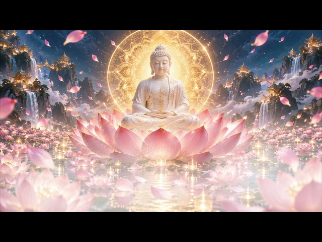 Lotus Buddha Meditation Music | Inner Peace, Healing Energy and Deep Relaxation