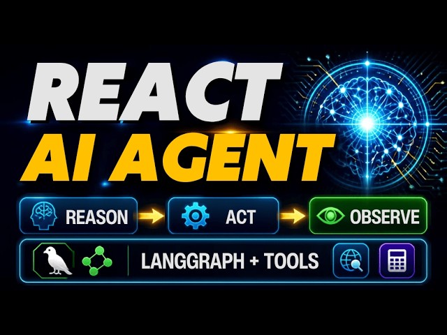 LangGraph ReAct Agent Tutorial 🔥 | Tool Calling with Web Search & Calculator | Streamlit + Claude