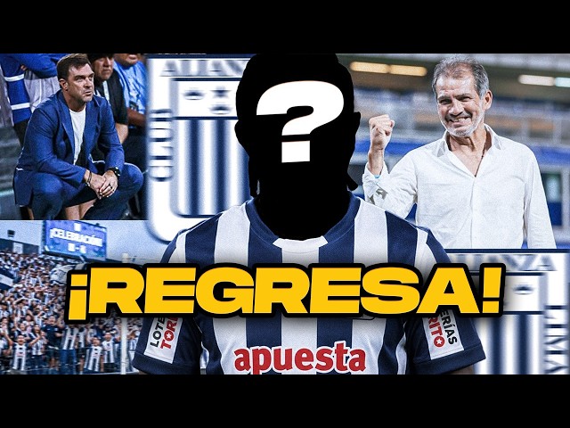 ¡ÚLTIMA HORA! Por fin REGRESA este jugador a Alianza Lima