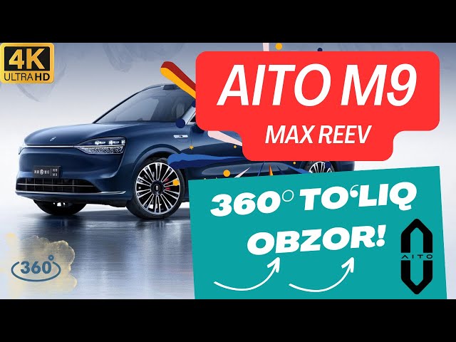 AITO M9 (Huawei): 360° TO‘LIQ OBZOR! | Samarqand Trend Motors Avtosalonidan O'zbek Tilida FLAGMAN!