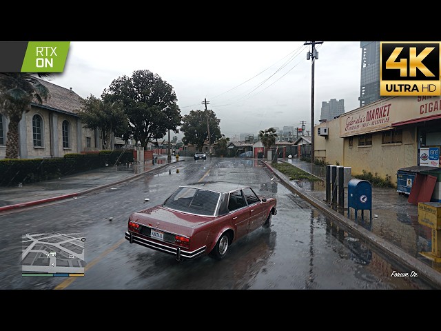 GTA 5 بتحسينات DLSS 5 + RTX 5090 | رسومات 4K Ultra مع تتبع الأشعة