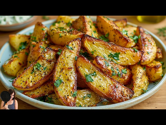 I Never Fry Potatoes Anymore❗ Crispy Garlic Butter Roasted Potatoes. 2 Easy Dinner Recipes!