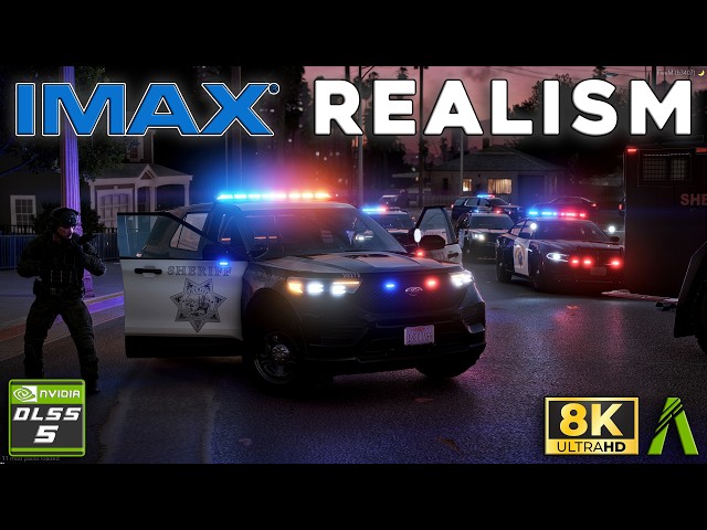 GTA 5 FiveM with DLSS 5 + IMAX Graphics is INSANE!