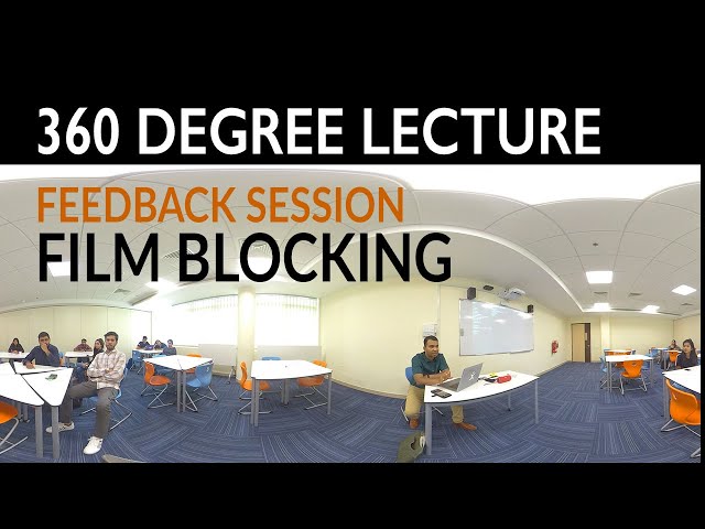 Director Prepares - 360-degree Feedback Session 01 on Blocking Exercise