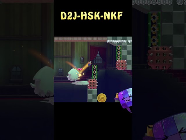 Super Mario Maker 2 🎮 Mad Cap Mansion 🎮 Jezzus #short #mario #supermario #fyp