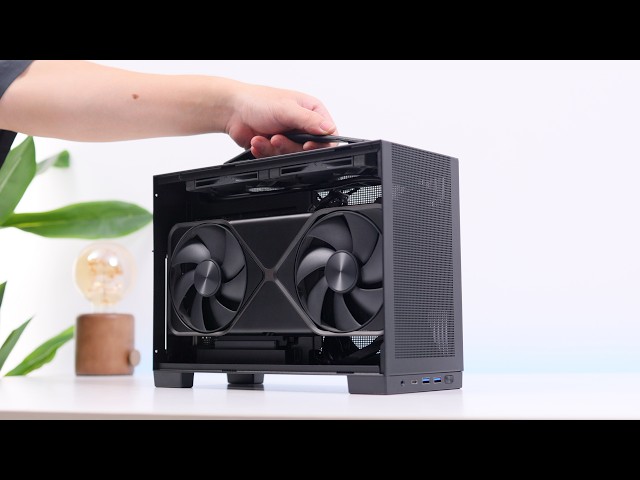 Only 9L！No Extension Cables Needed! |5090 SFF Gaming PC for Dorm |SHINY SNAKE S300AIR Build！