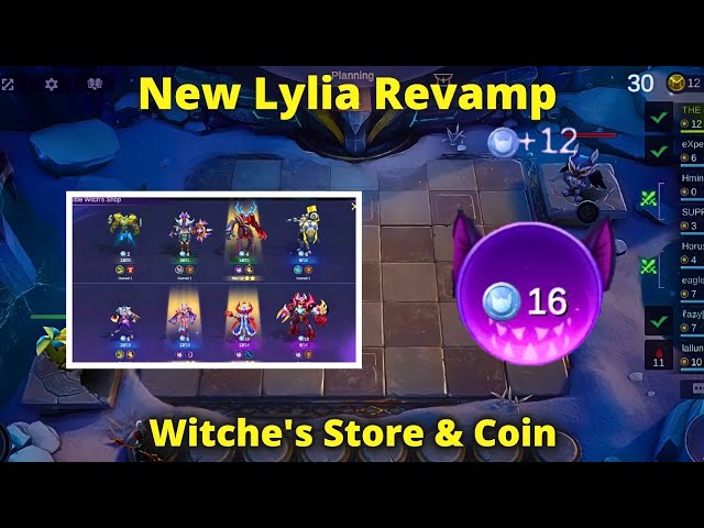 New Revamp Commander Lylia Full Explain Witch's Shop | MLBB MAGIC CHESS BEST SYNERGY COMBO TERKUAT