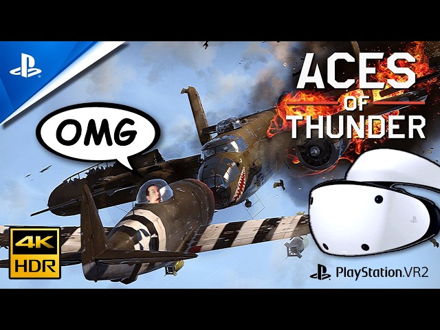 Aces of Thunder PSVR2 is kinda TERRIFYING (First-time playing)