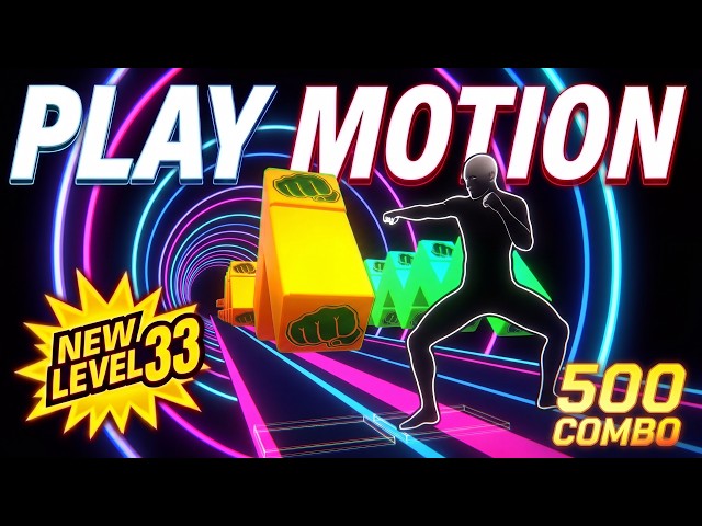 PLAY MOTION #33 | Virtual Hyper Cardio | Total Body Sweat Session (No Equipment)