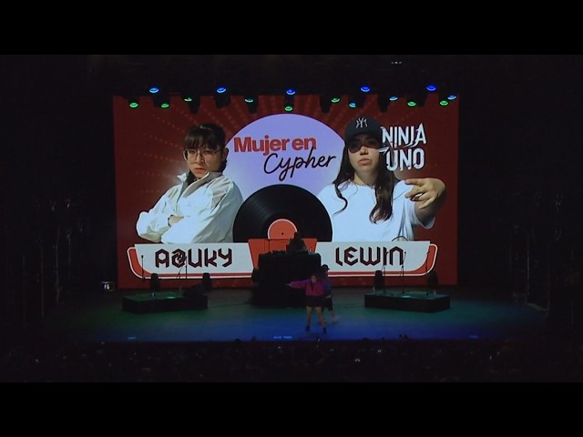 Azuky Vs Lewin, freestyle battle from the 54th Cervantino International Festival