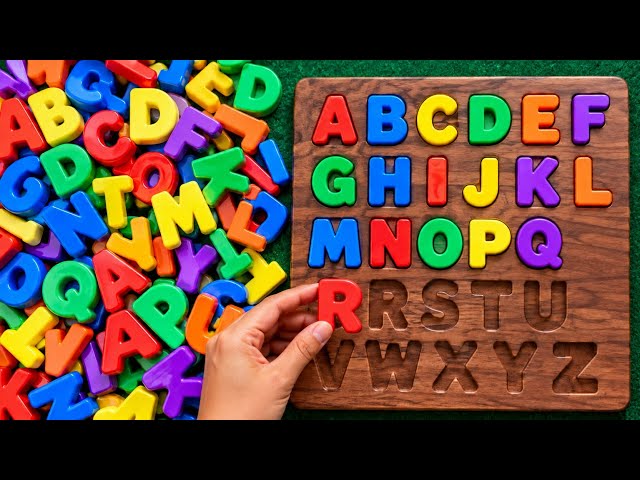 🔥 ABC Alphabet Puzzle Challenge 🧩 | Learn A to Z with Colorful Letters | PART 17