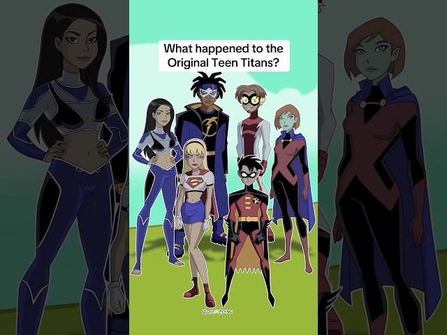 What happened to the Original Teen Titans? #cartoonnetwork