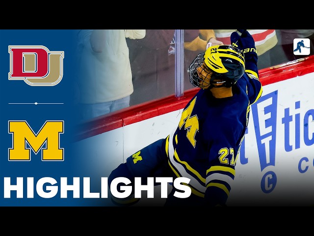 Denver vs Michigan | NCAA College Hockey | Highlights - October 16, 2026