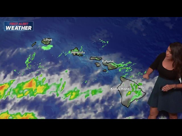 October 24, 2026 Hawaii weather first alerts: Heavy rain starting Tuesday- Jen Robbins