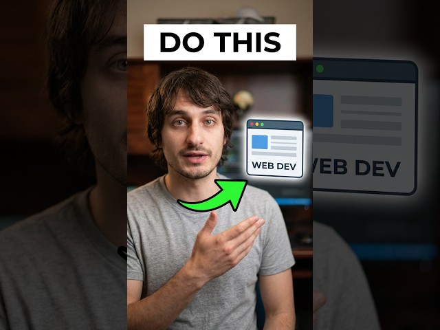 🛑 Stop trying to become a game developer