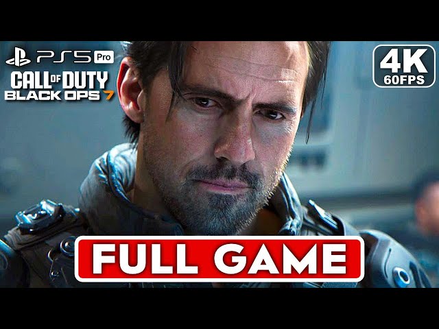 CALL OF DUTY BLACK OPS 7 Gameplay Walkthrough Campaign FULL GAME [4K 60FPS PS5 PRO]