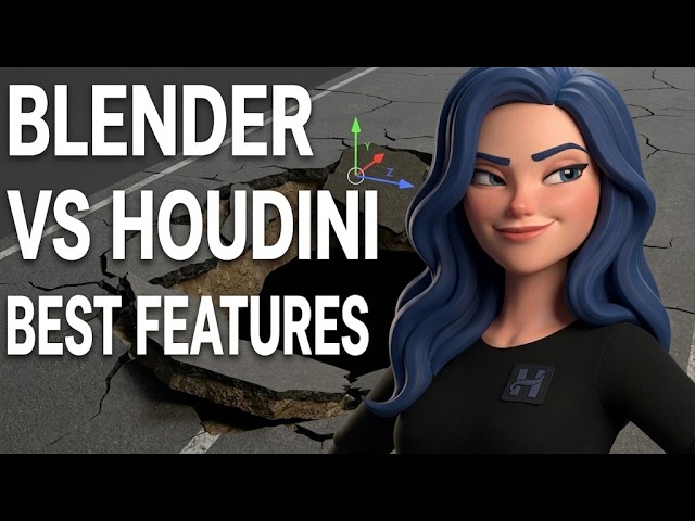blender vs houdini's best features