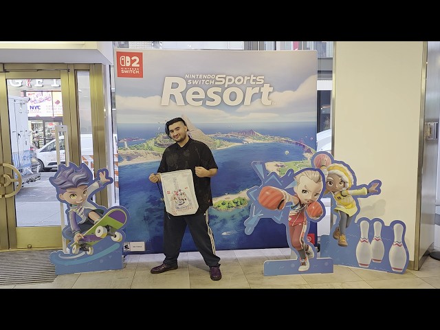 Nintendo Switch Sports Resort Launch Event at Nintendo NY