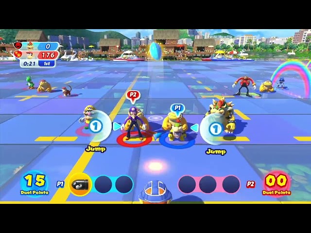 Mario & Sonic At Rio 2016 - Episode 61: Team Bowser Fails Against Team Diddy Kong In Duel Rugby