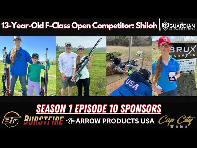 13-Year-Old F-Class Open Competitor: Shiloh