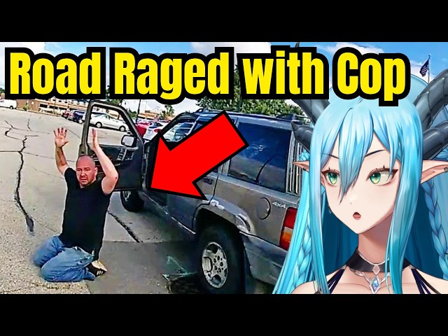 Drunk Man Road Rages a Cop on his Way to Work | Reaction