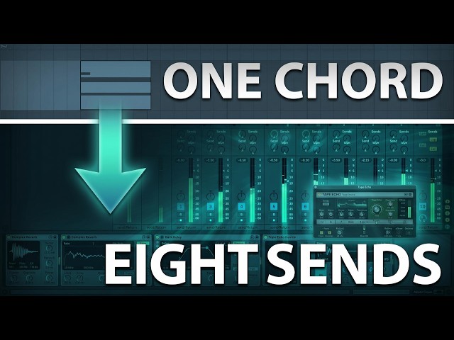 One Chord, Eight Sends: How I Build Dense Dub Techno Atmospheres (Ableton Live 12 tutorial)