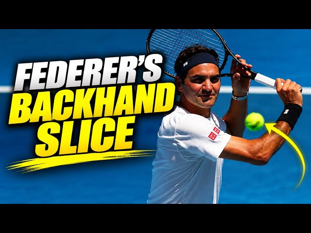 Why Roger Federer’s Slice Backhand Was So EFFECTIVE!