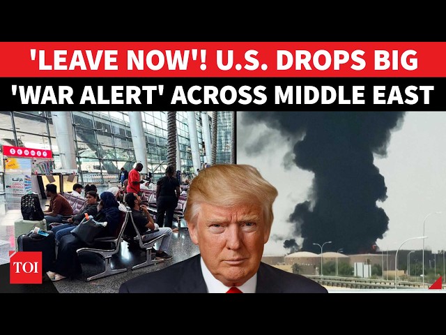 'LEAVE ISRAEL, LEAVE MIDEAST': US Fires ‘WAR ALERT’ As Fighter Jets Take Off; IRGC In Action