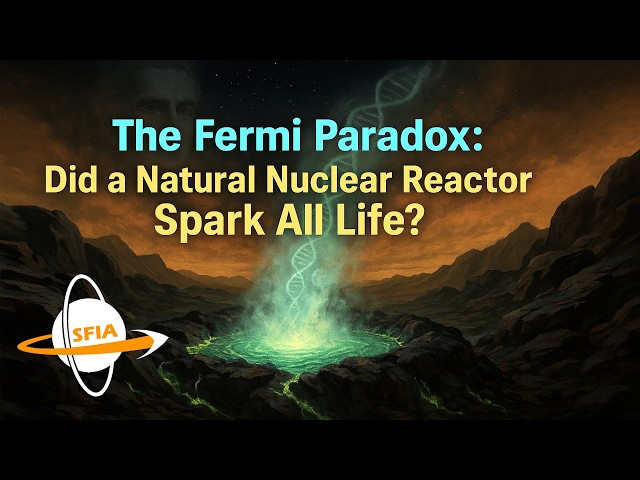 The Fermi Paradox - Did a Natural Nuclear Reactor Spark All Life?