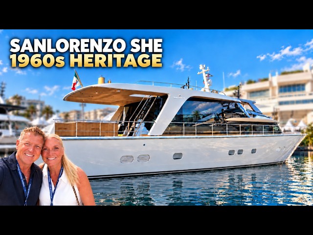 Sanlorenzo SHE – WORLD PREMIERE | The 1960s Yacht Reinvented for 2026