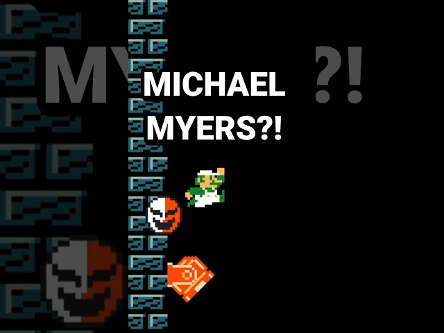 Michael Myers is a PHANTO?! | TWY-MW2-7VG #mariomaker2 #supermariomaker2 #smm2