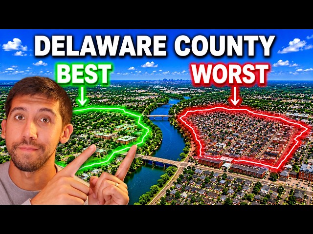 BEST and WORST Of Delaware County, PA Towns