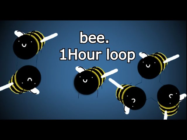 Bee. | 1 Hour long seamless loop