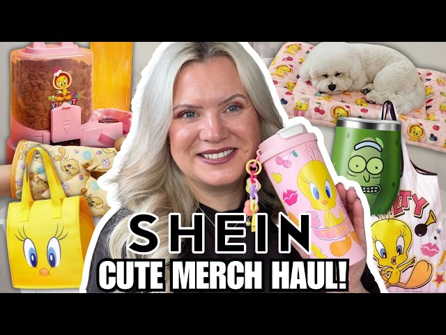 🎃 I FOUND SO MUCH AMAZING MERCH ON SHEIN! 😱 | LOONEY TUNES, RICK & MORTY & BATMAN HAUL 2026