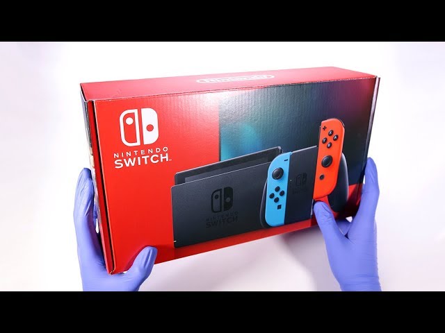 New Nintendo Switch Unboxing - ASMR