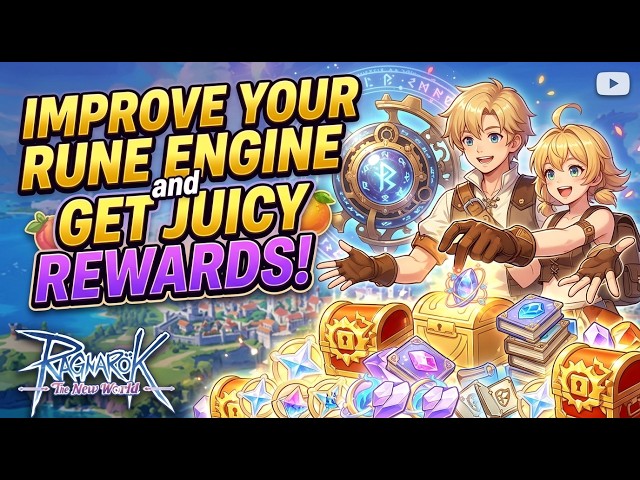 Ragnarok The New World - Quick Guide on Rune Engine Event! Rapsidoodle Rewards!