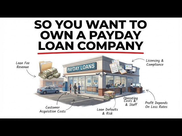 The Economics of Owning a Payday Loan Company