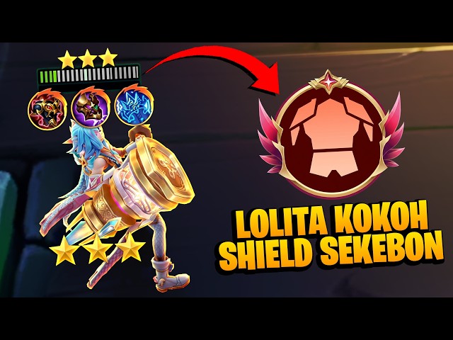 MAXXX SHIELD LOLITA NI WOYY 😂 - Magic Chess Gogo