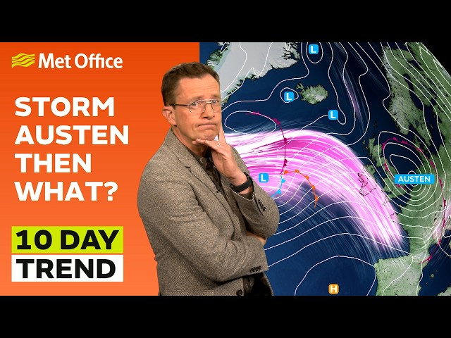 10 Day Trend 21/10/2026 – Stormy spell: How long will it last? – Met Office weather forecast UK