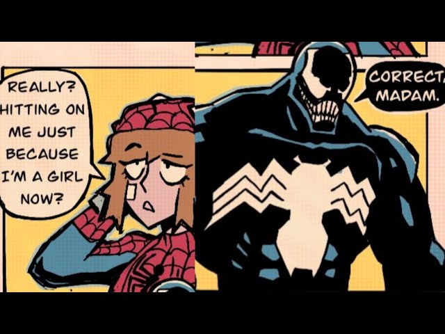 Petra Parker and Venom Compilation (Marvel Comic Dub)