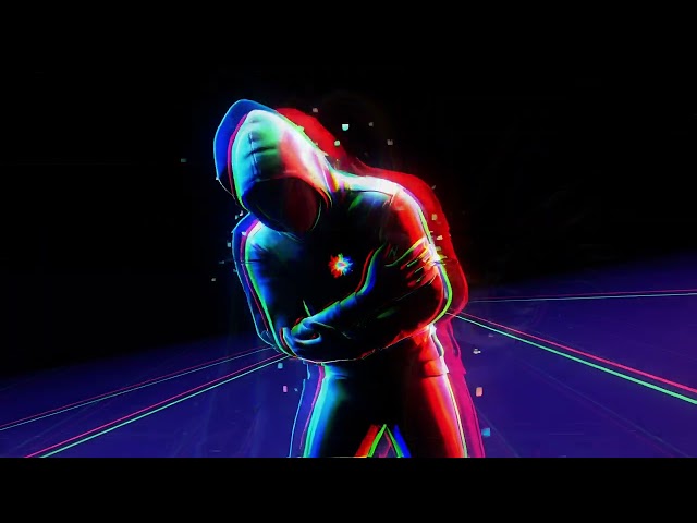 Glitch Phantom 4K VJ Loop | Dark Techno RGB Glitch Visuals